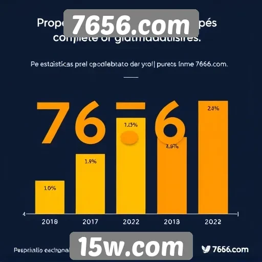 Estatísticas de usuários ativos no site 7656.com