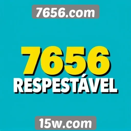 Práticas de jogo responsável em 7656.com