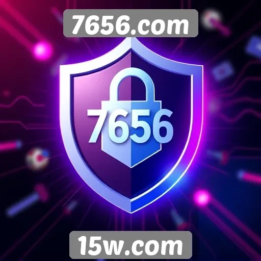 Tecnologia de segurança no site 7656.com