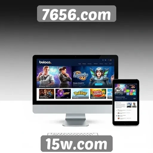 Análise da interface do usuário no site 7656.com